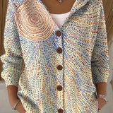 Cardigan Oversized Donna – Caldo e Adatto per Autunno e Inverno