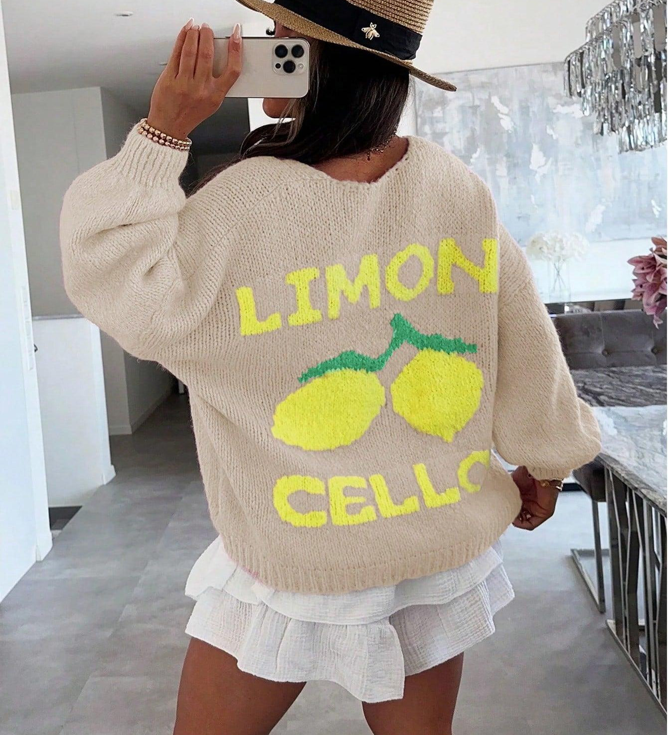 Maglione lavorato a maglia da donna | Design vivace e vestibilità comoda