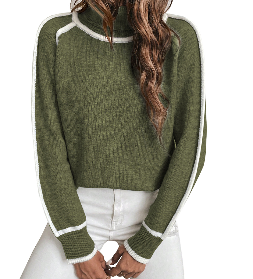 Maglione a collo alto da donna | Morbido e versatile