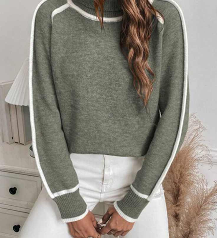 Maglione a collo alto da donna | Morbido e versatile