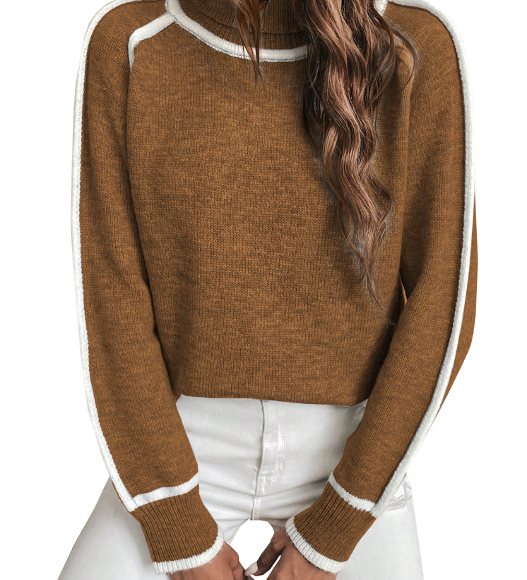 Maglione a collo alto da donna | Morbido e versatile