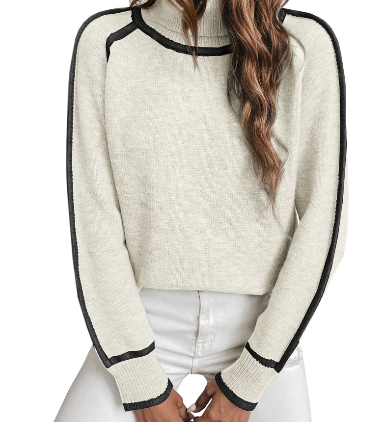 Maglione a collo alto da donna | Morbido e versatile