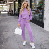 Completo Casa Morbido – Grigio, Loungewear alla Moda per Casa o Outfit Casual