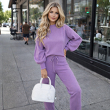 Completo Casa Morbido – Grigio, Loungewear alla Moda per Casa o Outfit Casual