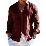 Varel | Camicia elegante in tessuto traspirante