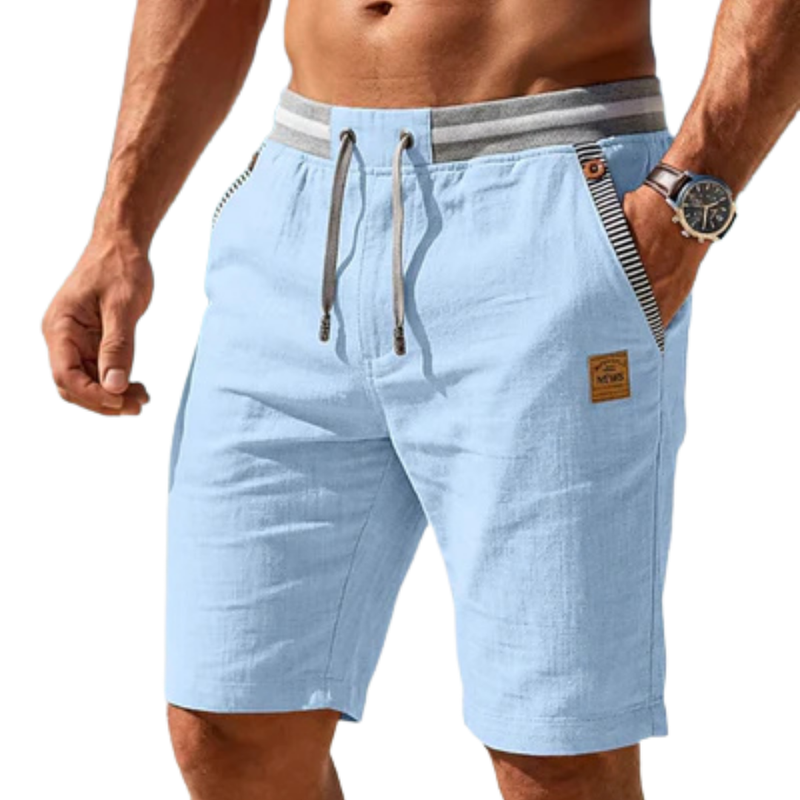Varel | Pantaloni corti leggeri estivi con cordino