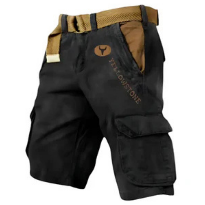 Varel | Pantaloni cargo corti da uomo a 6 tasche