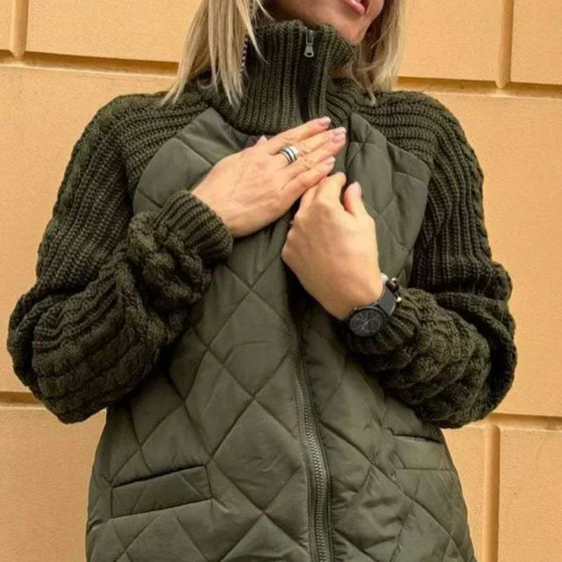 Donna - Accogliente cardigan autunnale - Maglia morbida