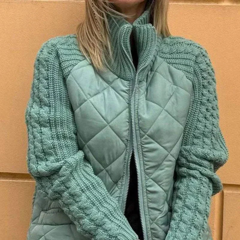 Donna - Accogliente cardigan autunnale - Maglia morbida