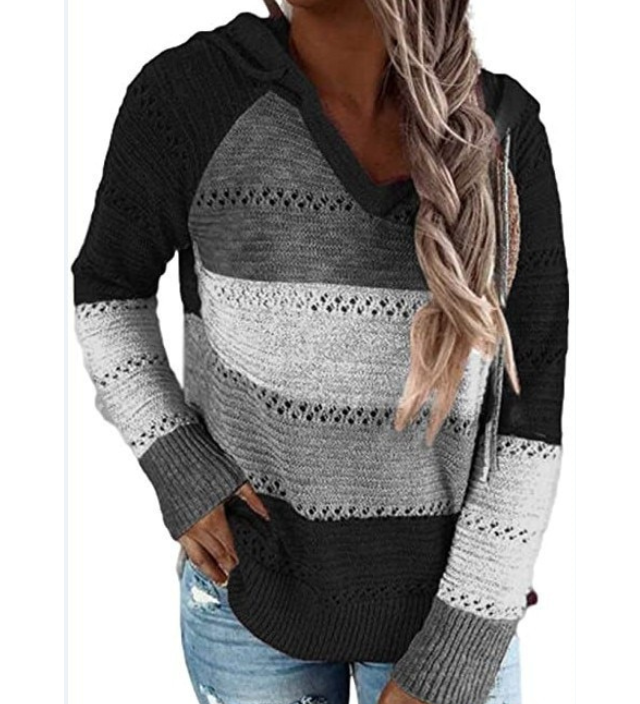 Felpa con cappuccio da donna alla moda – Alla moda, comoda, rilassata, casual, quotidiana, streetwear moderno