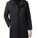 Miriam™ | Piumino lungo con zip frontale