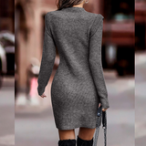 Donna - Abito a maglione - Maglia a maniche lunghe