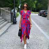Varel | Abito elegante con scollatura a V e vestibilità modellante