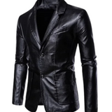 Giorgia™ | Giacca in pelle con tasche strutturate