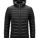 Carla™ | Piumino con cappuccio e zip frontale