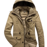 Caterina™ | Giacca invernale con cappuccio e fodera in pile