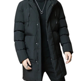 Alessia™ | Piumino lungo con zip integrale