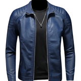Aurora™ | Giacca in pelle con collo rialzato