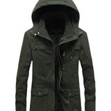 Isabella™ | Giacca in cotone con zip e bottoni