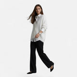 Valmonti | Cardigan da donna a maglia larga con scollo a V e bottoni