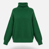 Valmonti | Maglione Donna in Misto Lana con Collo Alto – Maglia Classica