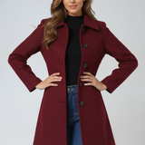 Trench invernali monopetto da donna