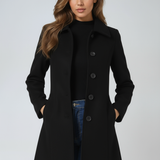 Trench invernali monopetto da donna