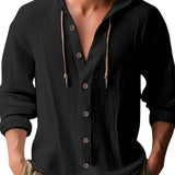 Varel | T-shirt con cappuccio a maniche lunghe