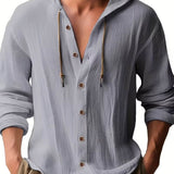 Varel | T-shirt con cappuccio a maniche lunghe