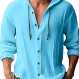 Varel | T-shirt con cappuccio a maniche lunghe