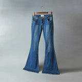 Jeans Weite Donna | Taglio Svasato & Lavaggio Used