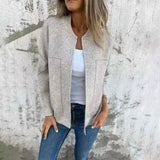 Donna - Elegante giacca con cerniera - Tessuto confortevole
