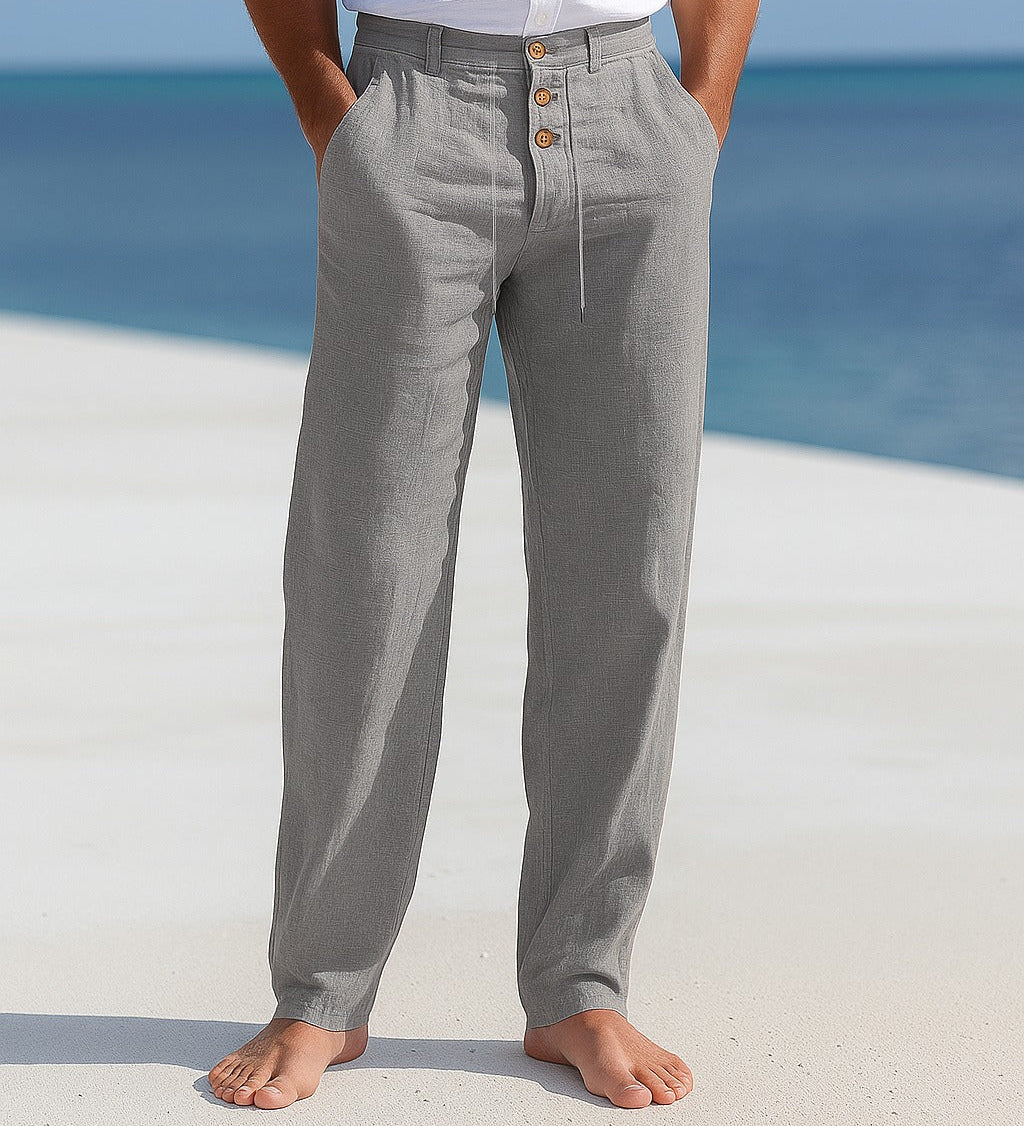 Varel | Pantaloni estivi leggeri in lino
