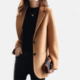 Donna - Cappotto blazer classico - Taglio sartoriale