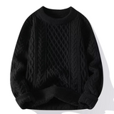 Donna - Maglione a maglia a coste - girocollo