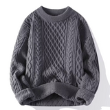 Donna - Maglione a maglia a coste - girocollo