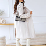Donna - Cappotto lungo doppiopetto - Stile invernale