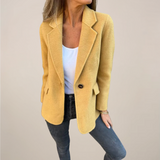 Donna - Giacca blazer sartoriale - Stile con risvolto a tacca