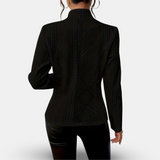 Donna - Blazer geometrico testurizzato - Taglio sartoriale