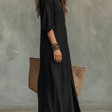 Abito maxi donna dalla silhouette valorizzante – Elegante e fluido