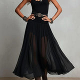 Odetta – Abito Maxy in Tulle e Cintura