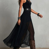 Odetta – Abito Maxy in Tulle e Cintura