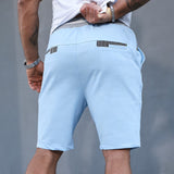 Varel | Pantaloncini chino con cordino da uomo
