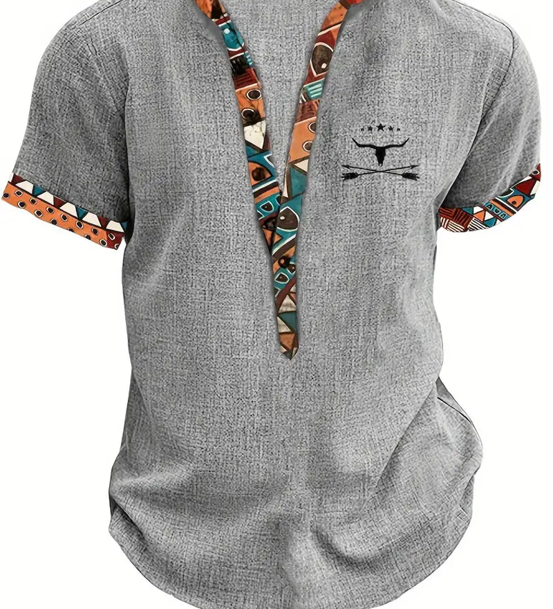 Varel | Camicia elegante a maniche corte