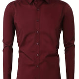 Varel | Camicia elegante a maniche lunghe con bottoni