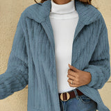 Donna - Cappotto elegante - Stile accogliente