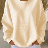 Virginia™ | Maglione goffrato a maniche lunghe