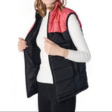 Gilet imbottito riscaldato USB unisex – Strato invernale con collo alto e doppio controllo del calore
