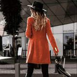Donna - Cappotto invernale sartoriale - Doppiopetto