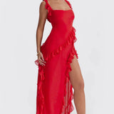 Varel | Abito elegante con gambe aperte